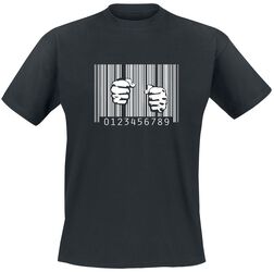 Barcode - Prison, Humortrøje, T-shirt
