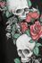 T-shirt roses & skulls