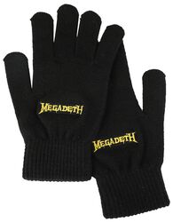 Logo, Megadeth, Fingerhandsker