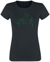 ECG - Horse, Dyremotiv, T-shirt