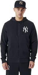 League Essentials - NY Yankees, New Era - MLB, Hættetrøje med lynlås