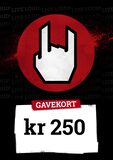 Gavekort 250,00 DKK, Gavekort, Gavekort