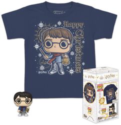 Harry - T-shirt plus Pocket POP!, børne, Harry Potter, Funko Pop!