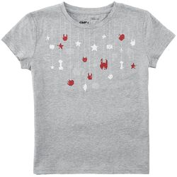 Børnetrøje med rockhand og stjerner, EMP Stage Collection, T-shirt til børn