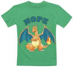Børn - Charizard - Nope, Pokémon, T-shirt til børn