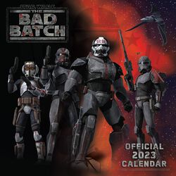 Bad Batch - 2023 vægkalender, Star Wars, Vægkalender