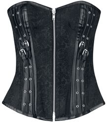 Corset straps and zip, Gothicana by EMP, Corsage