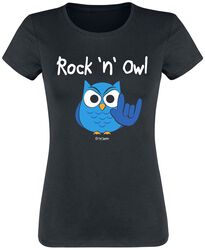 Rock 'n' Owl, Dyremotiv, T-shirt
