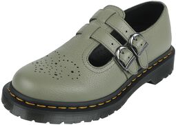 8065 Mary Jane - Muted Olive Virginia, Dr. Martens, Lave sko