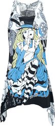Steampunk Alice lace panel vest, Innocent, Top