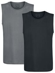 Double Tank, RED by EMP, Tanktop