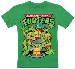 Børn - Group, Teenage Mutant Ninja Turtles, T-shirt til børn