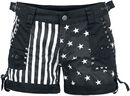 Stars & Stripes, Black Premium by EMP, Hotpants