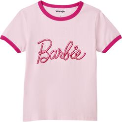 Barbie slim ringer, Wrangler, T-shirt