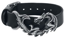 Maelstrom Leather Wristrap, Alchemy Gothic, Læderarmbånd