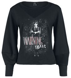 Warning - Toxic, Wednesday, Sweatshirt