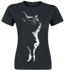 Cat Silhouette, Dyremotiv, T-shirt