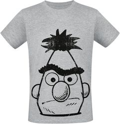 Bert - Huge face, Sesamstrasse, T-shirt