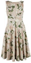 Viola Floral Swing Dress, H&R London, Mellemlang kjole