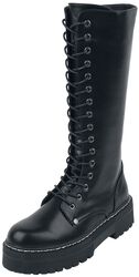 Black Boots with Heel, Black Premium by EMP, Støvle