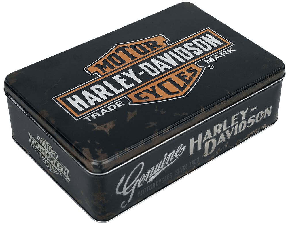 Harley-Davidson Garage - flad blikdåse