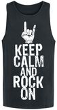 Keep Calm And Rock On, Slogans, Tanktop