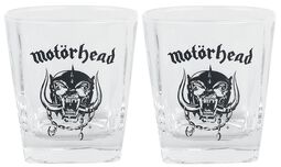Whiskey Glass Set, Motörhead, Whiskeyflas