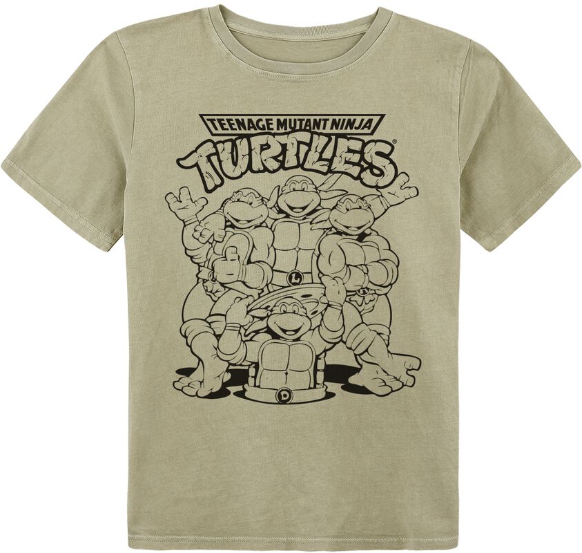 Børn - T-shirt Teenage Mutant Ninja Turtles