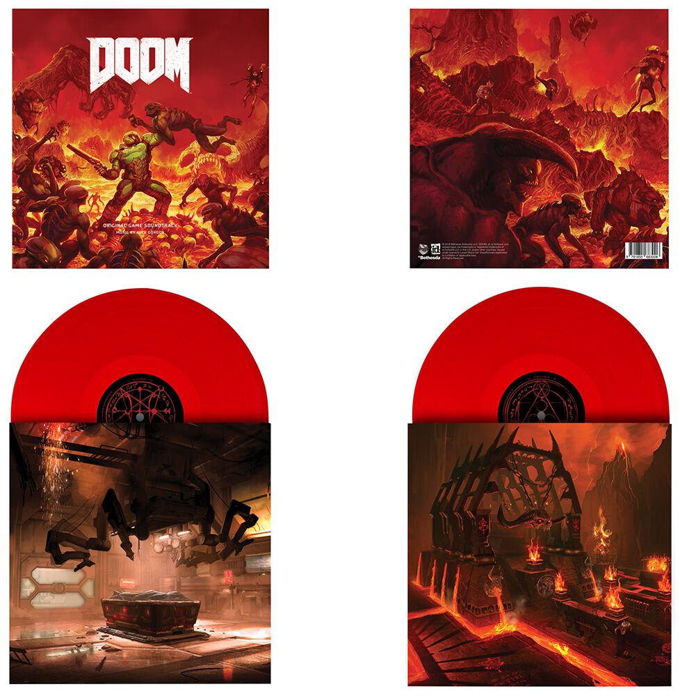 ophobe Rendition tro Original Game Soundtrack (Mick Gordon) | Doom LP | EMP