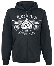 Lemmy - Forever, Motörhead, Hættetrøje med lynlås