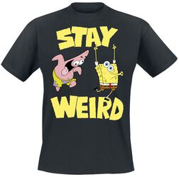 Stay Weird, Svampebob Firkant, T-shirt
