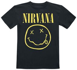 Kids - Smiley, Nirvana, T-shirt til børn