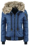 Sublevel - Big Fur Hood Jacket, Authentic Style, Vinterjakke