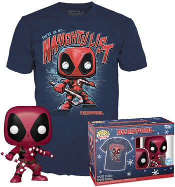 Deadpool - T-shirt plus - POP! & tee Marvel Funko Pop!