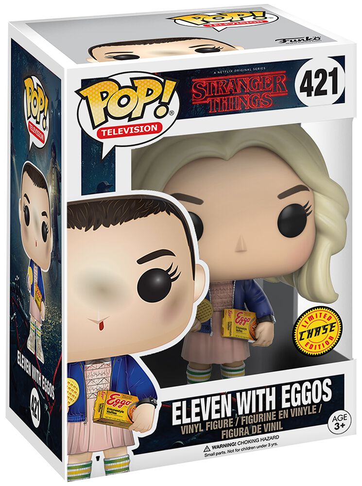 Eleven Eggos (Chase mulig) Vinyl Figure | Stranger Things Pop! | EMP