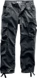 Pure Vintage Trousers (Loose Fit), Black Premium by EMP, Cargobukser