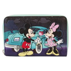 Loungefly - Micky & Minnie Date Night Drive-In, Mickey Mouse, Pung