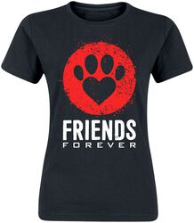 Paw - Friends forever, Dyremotiv, T-shirt
