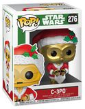 Holiday Santa C-3PO Vinyl Figure 276, Star Wars, Funko Pop!