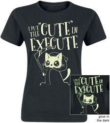 Cute In Execute, Dyremotiv, T-shirt