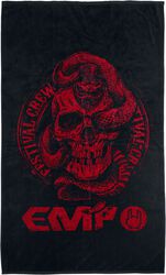 Skull ‘n’ Snake, EMP Special Collection, Badehåndklæde