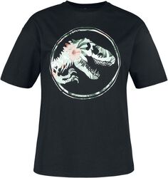 Blomstret logo, Jurassic Park, T-shirt