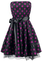 Big Purple Dots, H&R London, Kort kjole