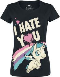 I Hate You, Unicorn - Enhjørning, T-shirt