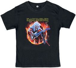 Metal-Kids - Fear Live Flame, Iron Maiden, T-shirt til børn