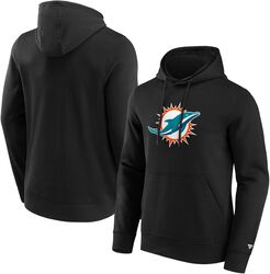 Miami Dolphins logo, Fanatics, Hættetrøje
