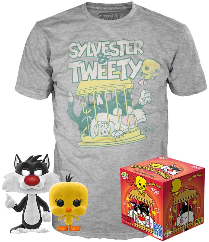 Sylvester & Tweety - POP! & Tee