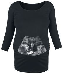 Ultrasound Metal Hand Baby, Graviditetsmode, Langærmet