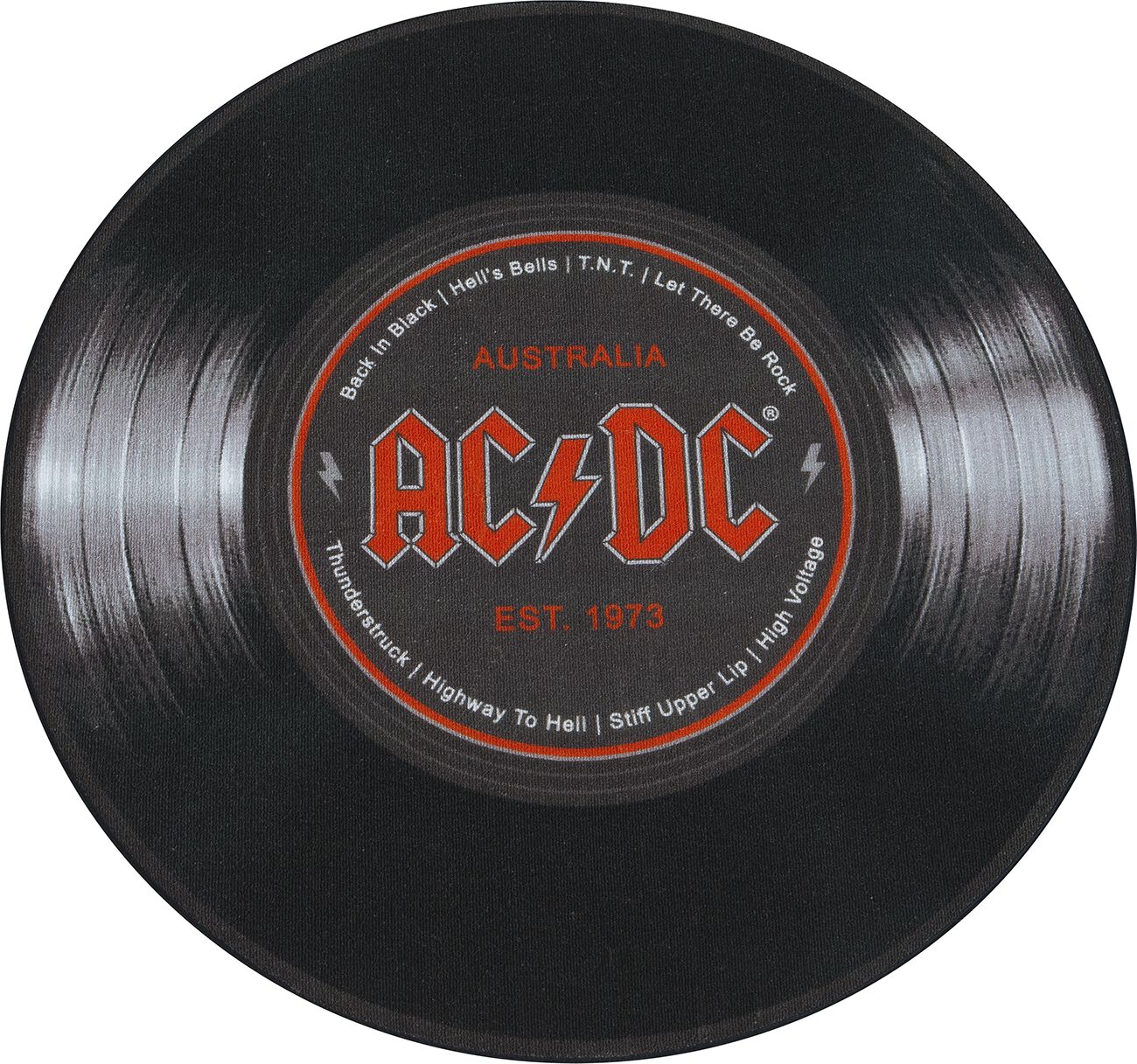 Højttaler visuel andrageren Vinylplade | AC/DC Tæppe | EMP