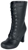 Black Girly Boot, T.U.K., Snørestøvler